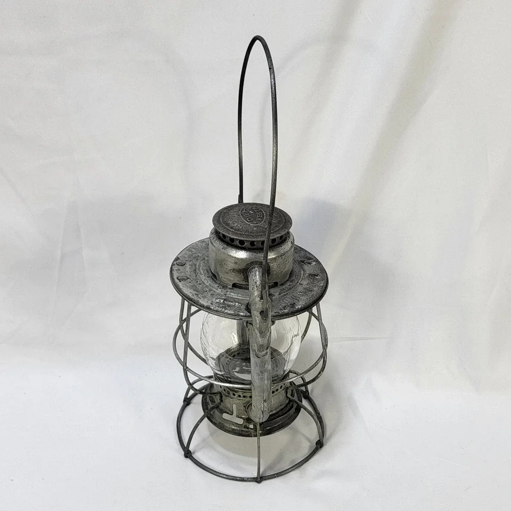 Dietz Vesta Railroad Lantern New York Central Vintage Kerosene Clear Globe USA